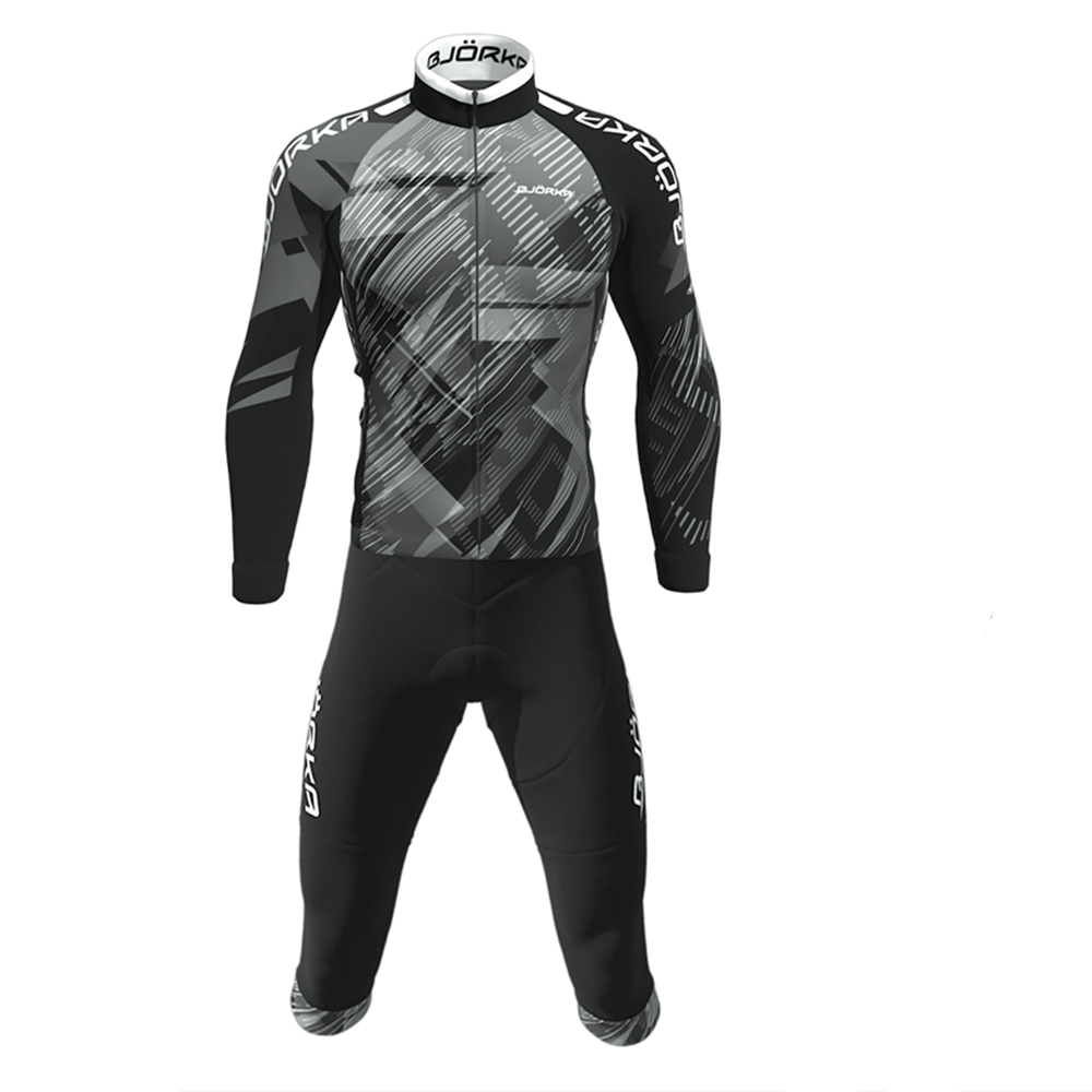 Cycling Commuter Shorts - Spring/Autumn Bjorka Cycling Long Sleeve Jersey