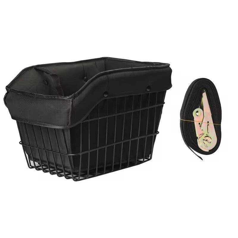 Cycling Commute Bag - New Bike Basket Lightweight Container,Metal Wire,Large