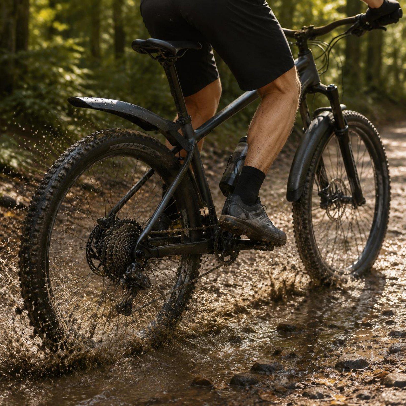 Road Bike Mudguard 700c Adjust - Cycling Commute Rain review and price