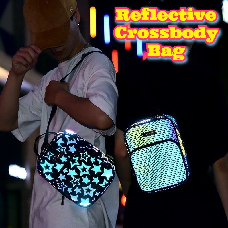 Reflective Crossbody Bag Multi - Cycling Commute Bag review and price
