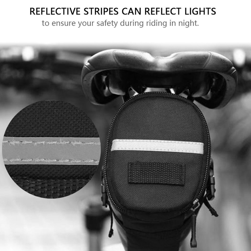 Adjustable Straps Bike Saddle  - Saddle Bag Under Seat review and price