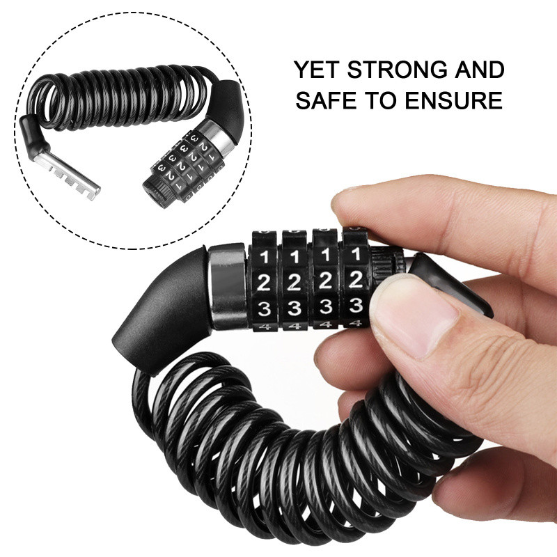 Motorcycle Bicycle Anti-Theft  - Chain Lock Combination review and price