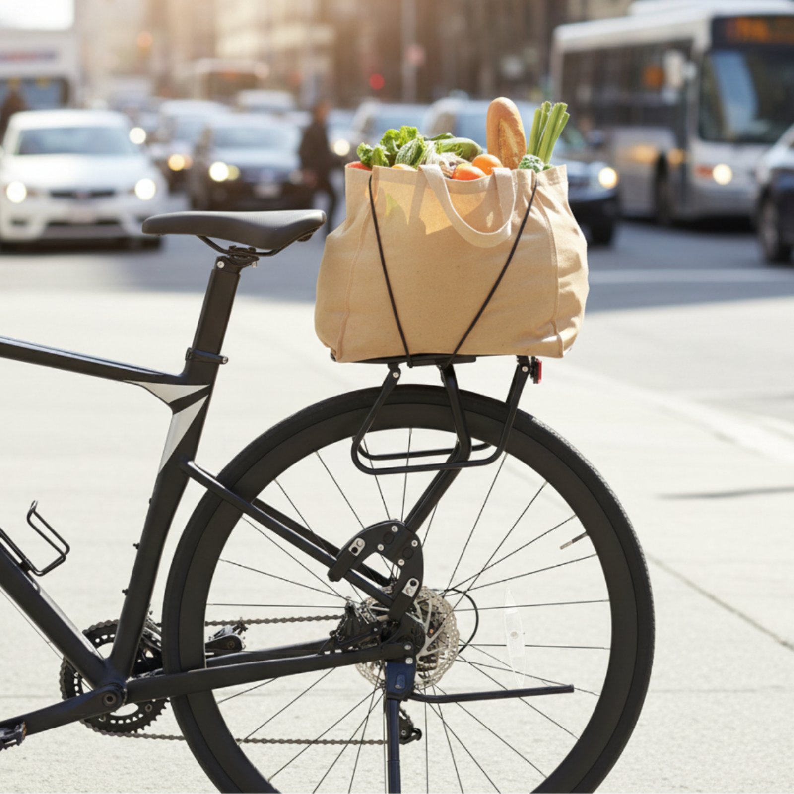 Cycle Rear Rack Lightweight Al - Commuter Cycling review and price