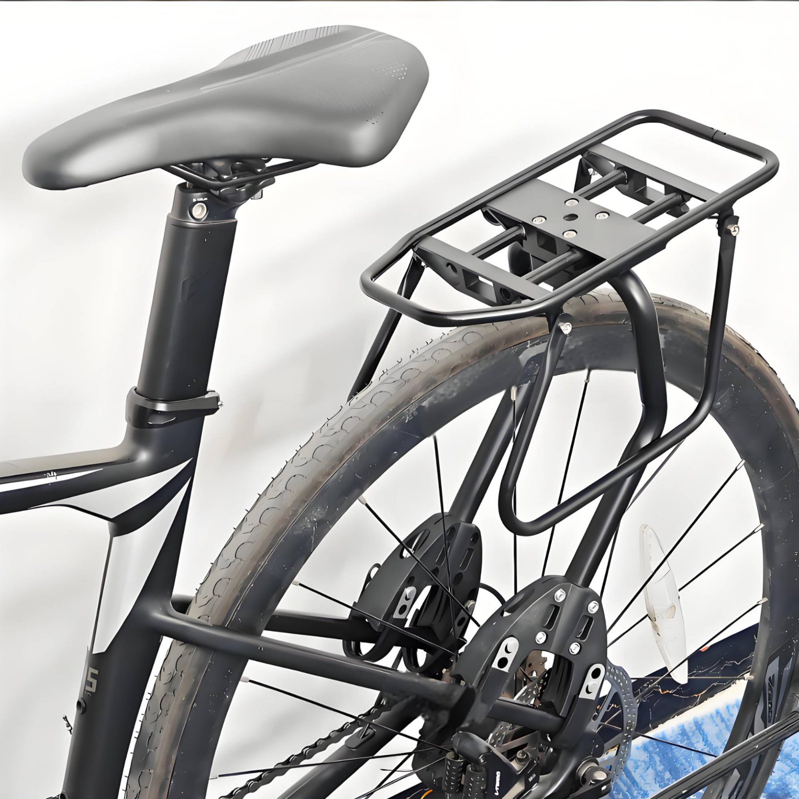 Cycle Rear Rack Lightweight Al - Commuter Cycling review and price