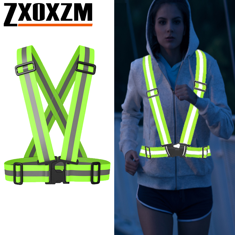 1Pcs Night Running Vest High V - Reflective Vest Cycling review and price