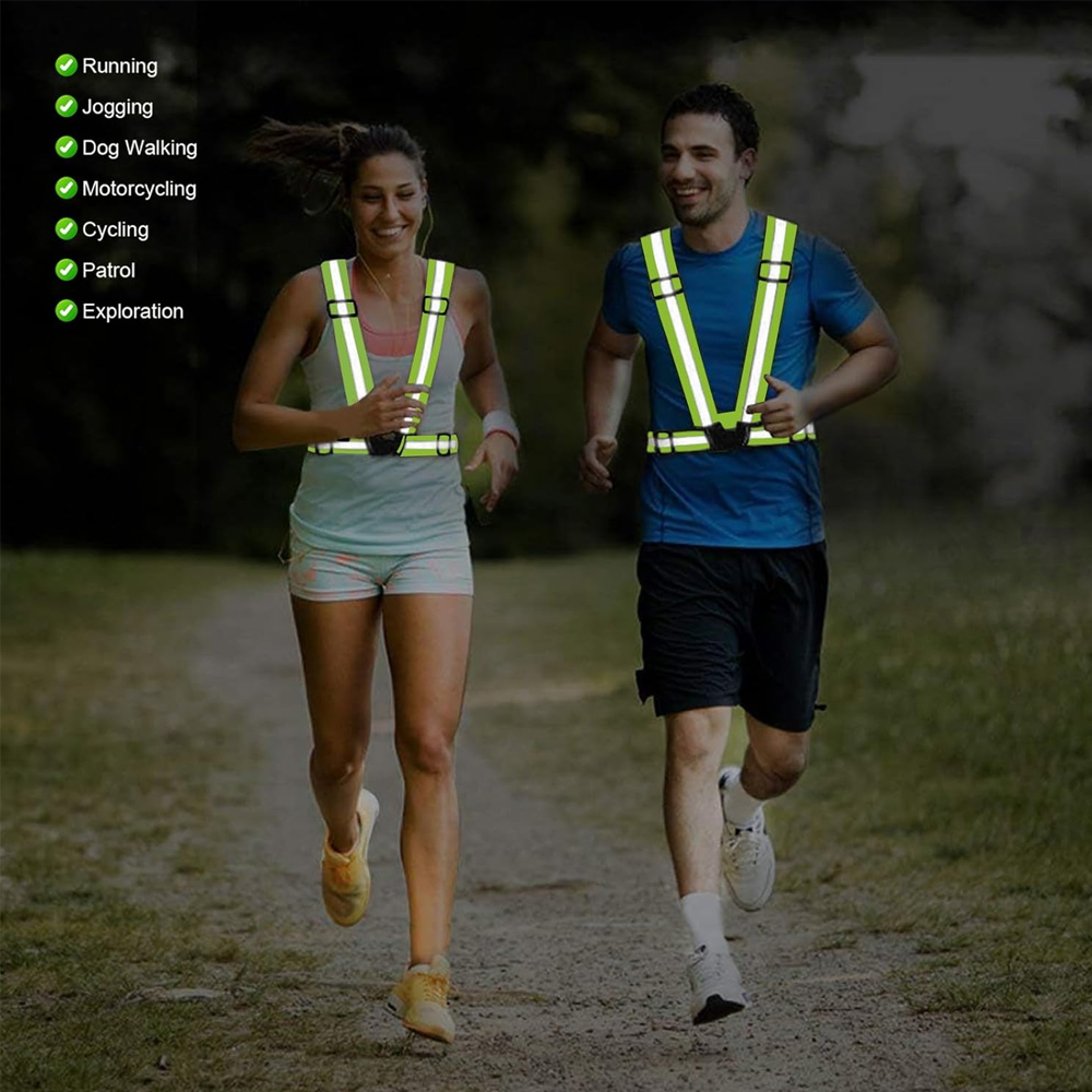 1Pcs Night Running Vest High V - Reflective Vest Cycling review and price