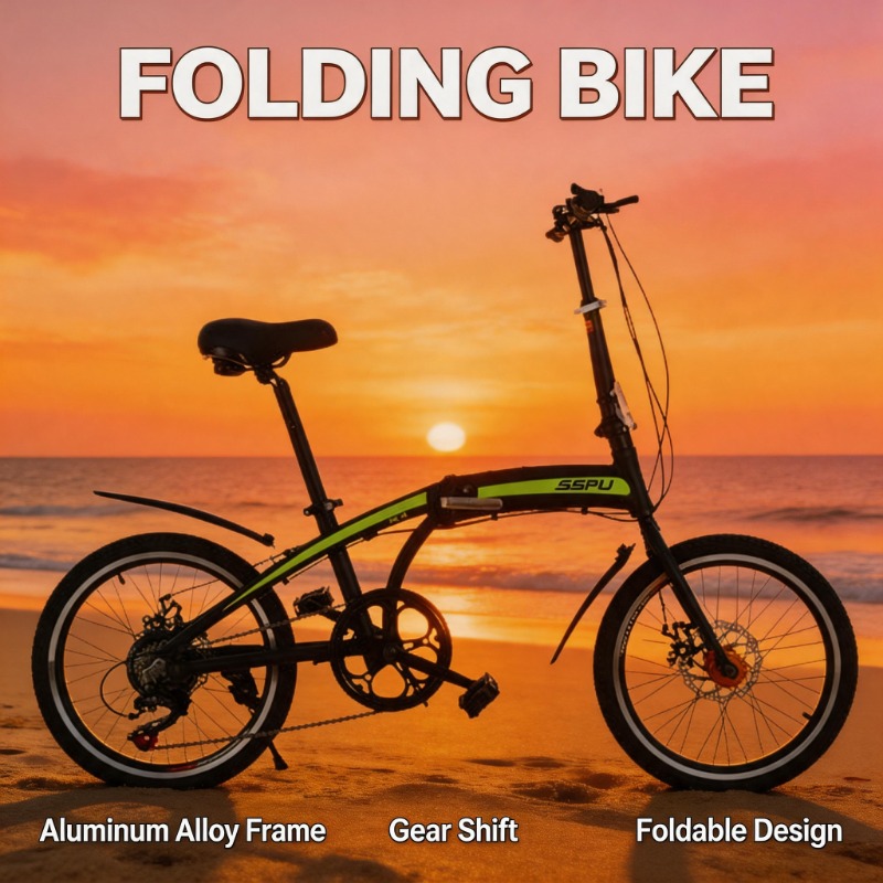 Folding Bike Ultralight Design - Commuting With Bike review and price