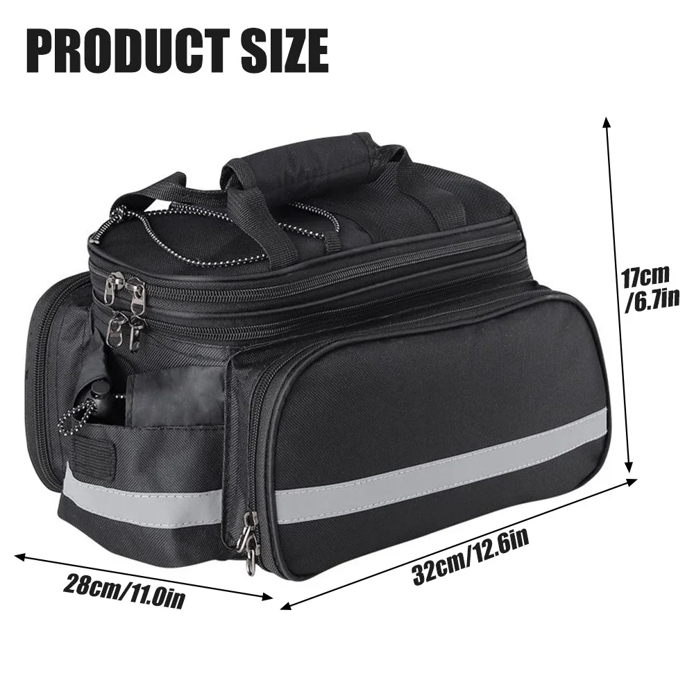 Bicycle Trunk Bag 27L Bicycle  - Cycling Commute Rain review and price