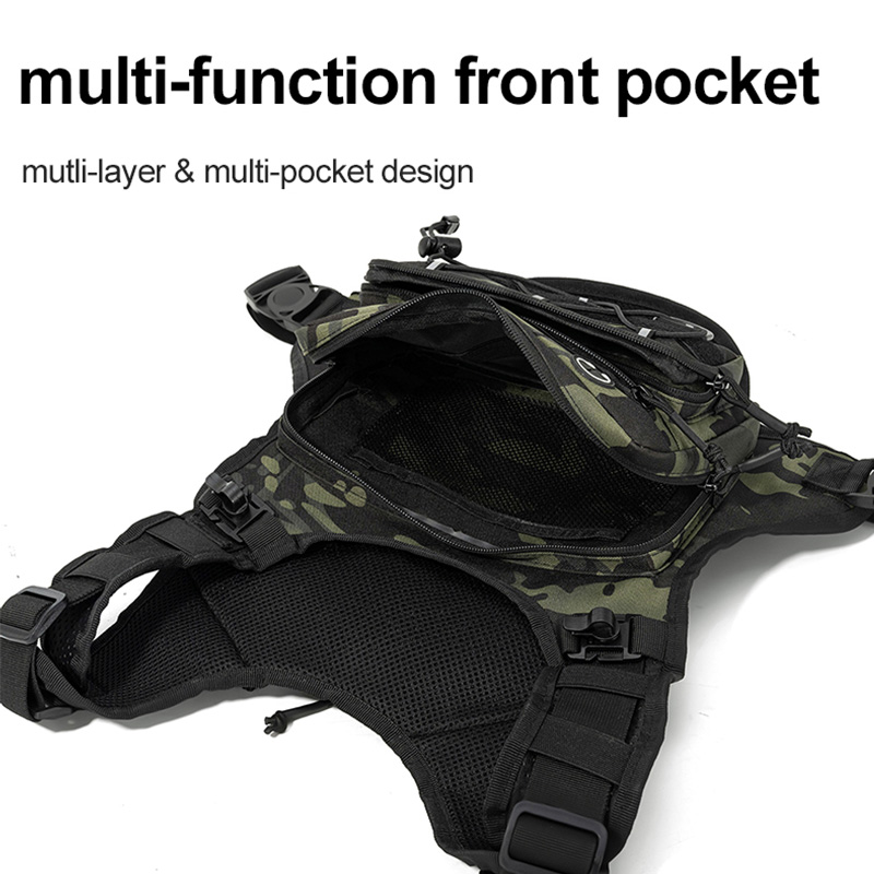 Tactical Bag Front Chest Rig V - Reflective Vest Cycling review and price