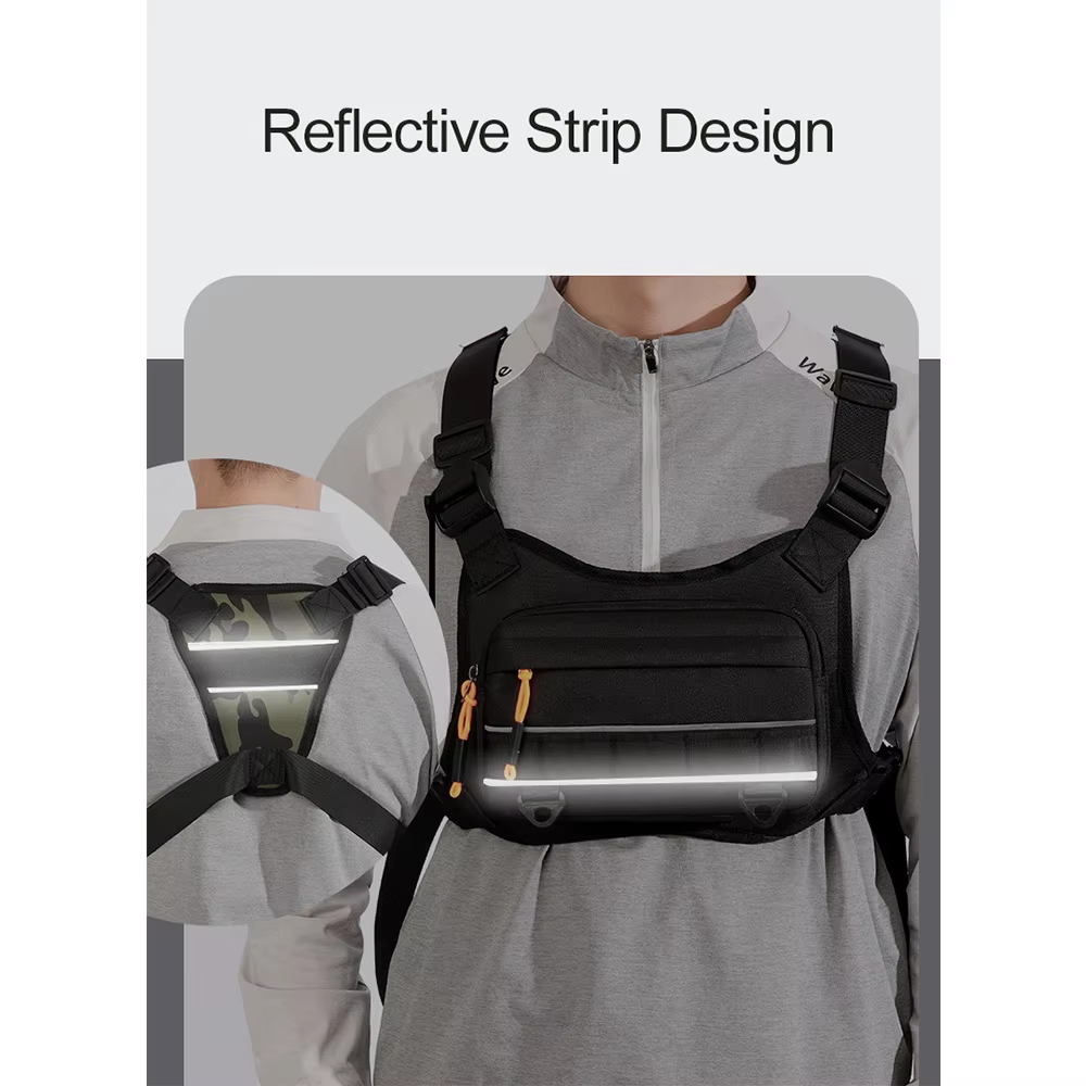 Cycling Front Chest Vest Tacti - Reflective Vest Cycling review and price
