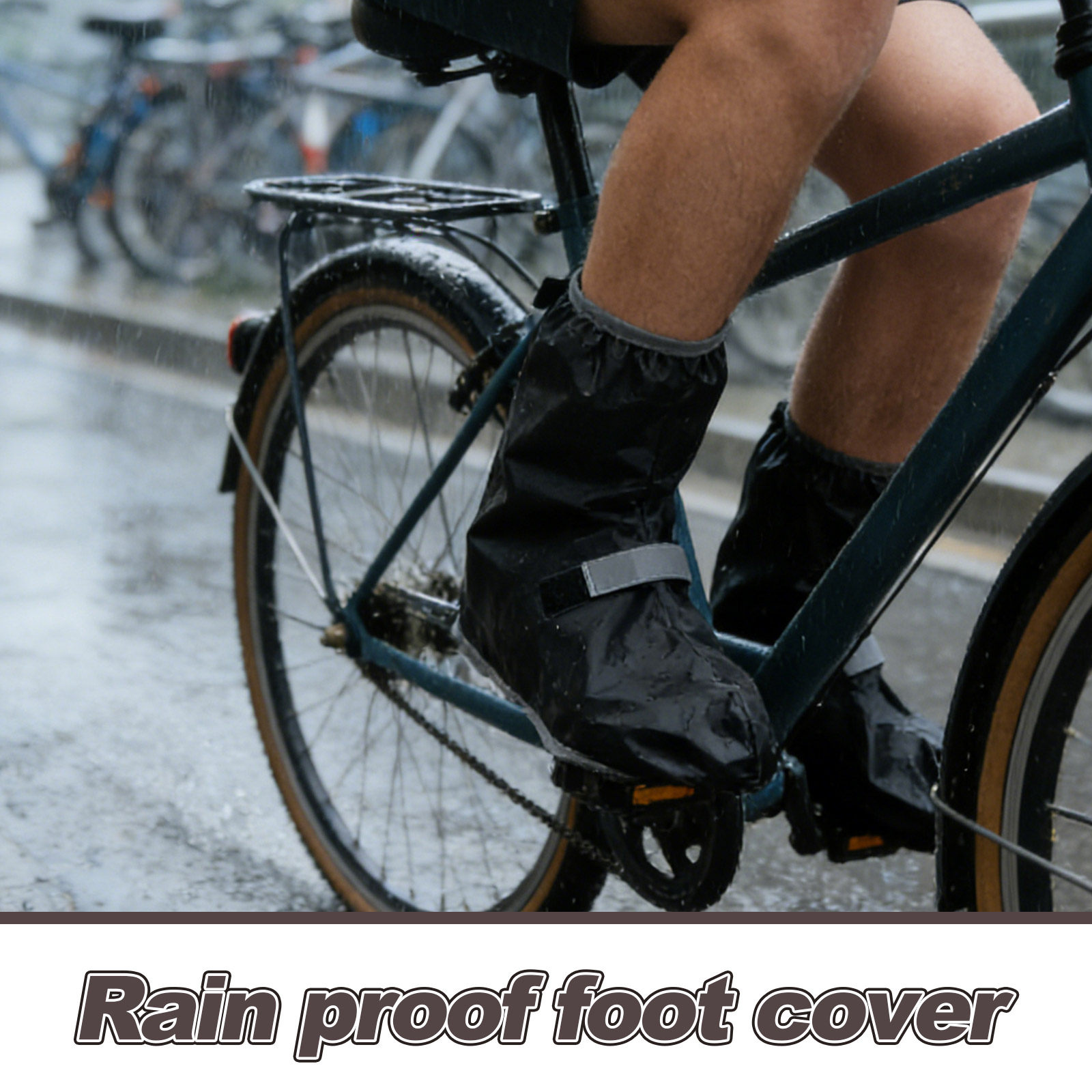 1Pair Waterproof Shoe Covers N - Cycling Commute Rain review and price